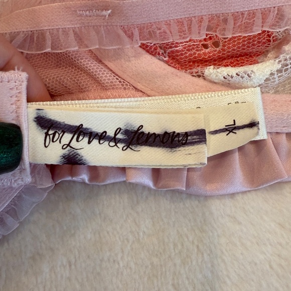 New! For Love And Lemons Sylvie Underwire Bra 31663 - Picture 11 of 12